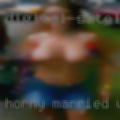 Horny married woman looking